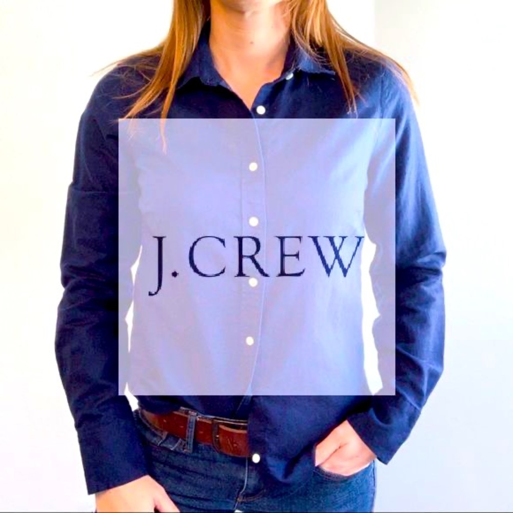 ❤️ 5/25 J. Crew Cotton Poplin Button Down Shirt